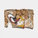 Sonia Gomes, Untitled, 2006, graphite, pastel, string, fabric and paper collage on cardboard