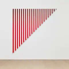 Philippe Decrauzat, Slow Motion #2, 2008, acrylic on canvas