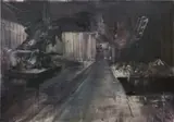Zsolt Bodoni, Turul's Sword, 2009, acrylic and oil on canvas