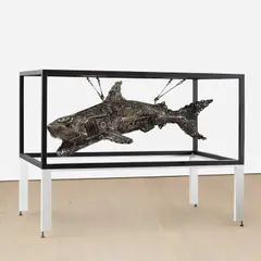 RISK, Face Your Fears, 2019, found metal objects