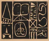 Adolph Gottlieb, Pictograph (F. 39)