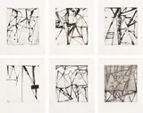 Brice Marden, Etchings to Rexroth: plates 10; 18-20; 24-25 (L. 40)