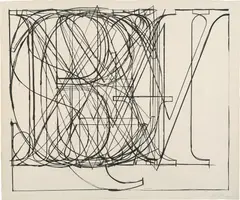 Alphabet (G. 126, U.L.A.E. 69) by Jasper Johns, 1969, Lithograph, on Hahnemühle paper, with full margins, sold Apr 2021