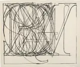 Jasper Johns, Alphabet (G. 126, U.L.A.E. 69), 1969, Lithograph, on Hahnemühle paper, with full margins