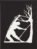 Kara Walker, Snared, 2013, Lithograph, on wove paper, the full sheet