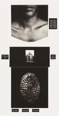 Lorna Simpson, Counting, 1991, Monumental photogravure and screenprint, on wove paper, with full margins
