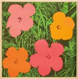 Andy Warhol, Flowers (F. & S. 6), 1964, Offset lithograph in colors, on wove paper, with full margins