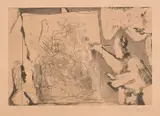 Pablo Picasso, Dans l'atelier (In The Workshop) (Bl. 1219, Ba. 1201), 1965, Aquatint and drypoint, on Richard de Bas paper, with full margins