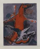 Miracolo (Miracle) (G. A210) by Marino Marini, 1978, Etching and aquatint in colors, on Arches paper, with full margins, sold Apr 2021
