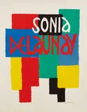 Sonia Delaunay, Musée National d’Art Moderne Paris by Sonia Delaunay, 1967, Lithograph in colors, on Arches paper, with full margins, sold Apr 2021