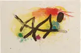 Genève (Geneva) (M. 334) by Joan Miró, 1961, Lithograph in colors, on Arches paper, the full sheet, sold Apr 2021