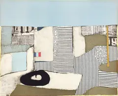 Conrad Marca-Relli, Villa Nueve, 1982, Lithograph in colors, on Somerset paper, the full sheet