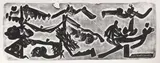 David Smith, Untitled (Family) (S. 36), 1954, Lithograph, on Rives paper, with full margins
