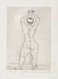 David Smith, Juliette (S. 21), 1938, A very rare engraving, on Japanese paper, with full margins