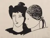 Stuart Davis, Two Heads (C. & M. 13)