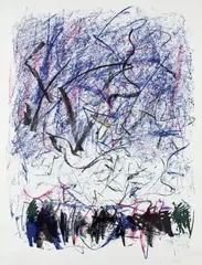 Bedford III, from the Bedford Series (T. 365) by Joan Mitchell, 1981, Lithograph in colors, on Arches 88 mould-made paper, with full margins, sold Apr 2021