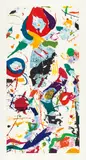 Sam Francis, Untitled (SFE-079), 1991, Etching in colors, on Rives BFK paper, with full margins