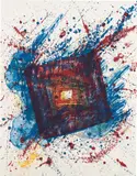 Falling Star, from Eight Lithographs to Benefit the Foundation for Contemporary Performance Arts, Inc. (SF-336) (G. 953, L. L249) by Sam Francis, 1981, Lithograph in colors, on Arches paper, the full sheet, sold Apr 2021
