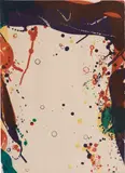 Untitled, from National Collection of Fine Arts Portfolio (L. P3) by Sam Francis, 1968, Lithograph in colors, on Arches paper, the full sheet, sold Apr 2021