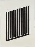 Donald Judd, Untitled: one plate (S. 89), 1978-79, Aquatint, on etching paper, with full margins