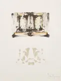 Jasper Johns, Ale Cans (G. 612, U.L.A.E. 152), 1975, Lithograph in colors, on HMP Koller handmade paper, with full margins