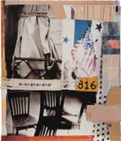 Robert Rauschenberg, Tag, 1997, Screenprint and offset lithograph in colors, on wove paper, the full sheet
