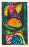 Jim Dine, Venus & Powdered Stone (C. 67), 1993, Etching with carborundum and hand-coloring, on Folio Antique paper, with full margins