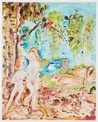 Adam and Eve by Genieve Figgis, 2019, Archival inkjet print in colors, on Hahnemühle paper, with full margins, sold Apr 2021