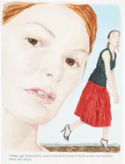 Muntean & Rosenblum, There Are Times When One Is Important And Others When One Almost Does Not Exist, 2001, Acrylic painting on paper