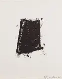 Richard Serra, Sketch 5, from Sketches (G. 965, B.-W. 16), 1981, Lithograph, on Arches Cover paper, with full margins