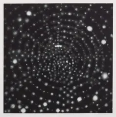 Ross Bleckner, Pathway L, 2003, Aquatint, on Somerset paper, with full margins