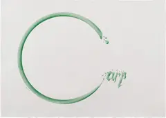 Ed Ruscha, Carp (E. 10), 1969, Lithograph in colors, on Arches paper, with full margins