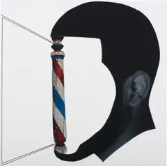 Derrick Adams, The Institute for Architectural Practices, 2014, Collage with pencil and wove paper