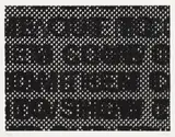 Glenn Ligon, Detail, 2014, Screenprint, on Coventry Rag paper, with full margins