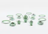 Cindy Sherman, Madame de pompadour (née Poisson) tea set (Green)