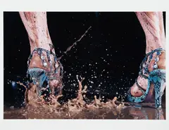 Marilyn Minter, Shit Kicker, 2006, Chromogenic print