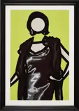 Maria (1) by Julian Opie, 2011, Inkjet print dry-mounted to aluminum, contained in the original black painted wooden artist's frame, sold Apr 2021