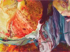 Ifrit (P8) by Gerhard Richter, 2015, Chromogenic print, flush-mounted to aluminium with metal strainer on the reverse (as issued), contained in the original , sold Apr 2021