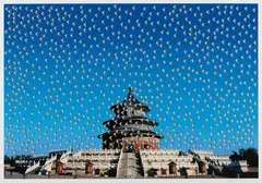 Huang Yan, Temple of Heaven, 2008, Archival inkjet print and screenprint in colors, on MFA archival custom paper, with full margins