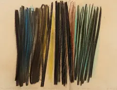 P1958-56 by Hans Hartung, 1958, Color chalk pastel and charcoal drawing on wove paper, sold Oct 2021