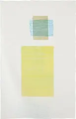 Ellen Gallagher, Untitled, 1997, Monoprint in colors, comprised of watercolor and ink, on Misu paper, the full sheet,