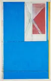Blue by Richard Diebenkorn, 1984, Woodcut in colors, on Mitsumata paper, with full margins, sold Oct 2021