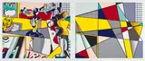 Roy Lichtenstein, Tel Aviv Museum Print (C. 238), 1989, Lithograph in colors, on Rives BFK paper, with full margins
