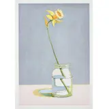Wayne Thiebaud, Daffodil, from Recent Etchings I, 1979, Etching and aquatint in colors, on Somerset paper, with full margins