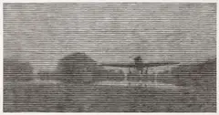 Sanssouci by Christiane Baumgartner, 2011, Woodcut, on Kozo paper, with full margins, offered Oct 2021