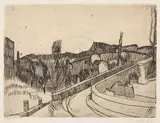 Giorgio Morandi, Il ponte sul Savena a Bologna (The Bridge Over the Savena in Bologna) (V. 1, C. 1)