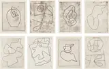 Jean Arp, Vers le blanc infini (Towards Infinite White) (A. 405-412)