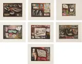 Henry Moore, Sculptural Ideas (C. 580-586)
