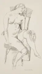 Hulda by Walt Kuhn, 1927, Lithograph, on wove paper, with full margins, offered Oct 2021