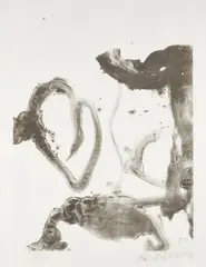 Valentine (G. 16) by Willem de Kooning, 1970-71, Lithograph, on Suzuki paper, with full margins, sold Oct 2021